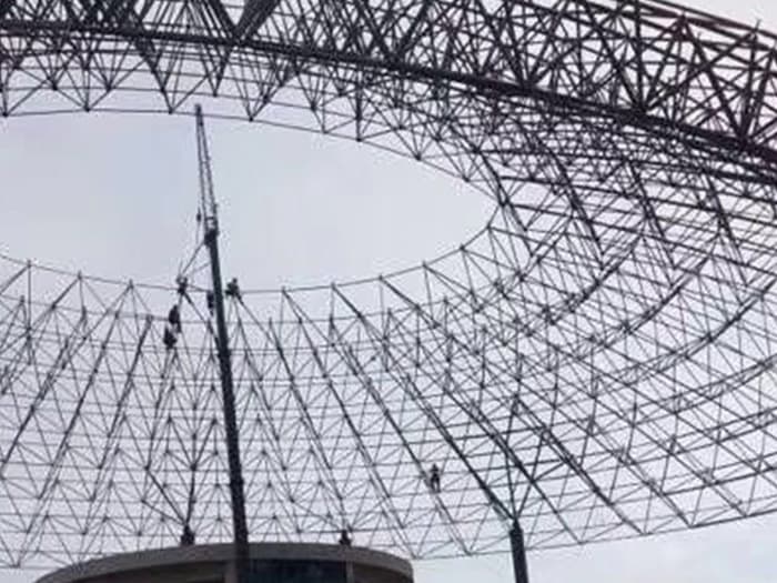 南充篮球馆球形网架厂家价格