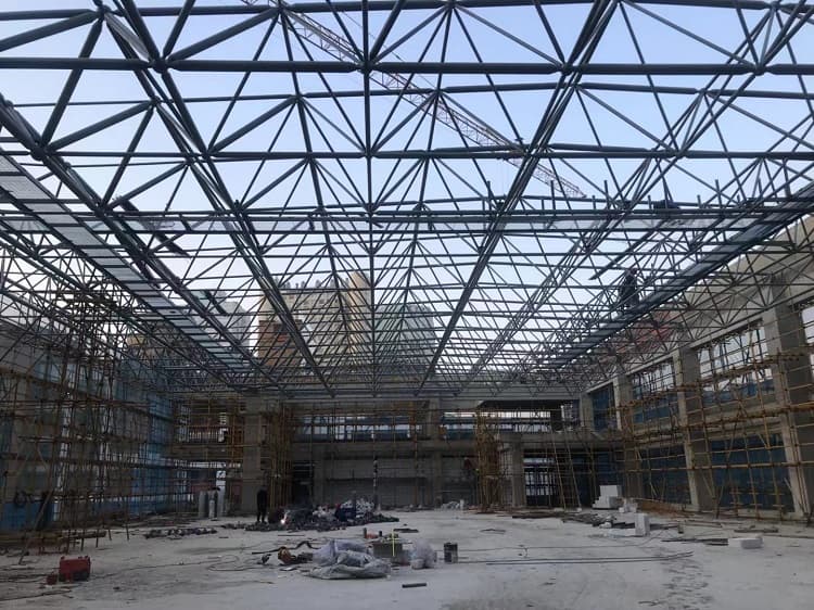 南充第一附属小学体育馆网架